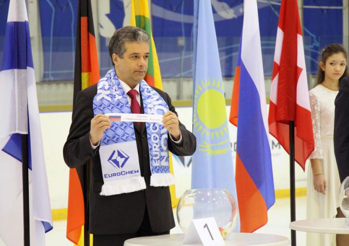 Жеребьевку 5-го международного хоккейного турнира провели в "Юбилейном"