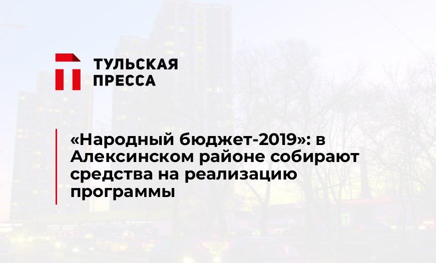"Народный бюджет-2019": в Алексинском районе собирают средства на реализацию программы