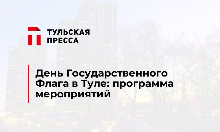 День Государственного Флага в Туле: программа мероприятий