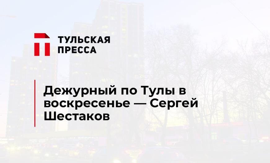Дежурный по Тулы в воскресенье - Сергей Шестаков