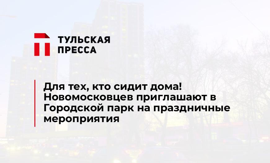 Для тех, кто сидит дома! Новомосковцев приглашают в Городской парк на праздничные мероприятия