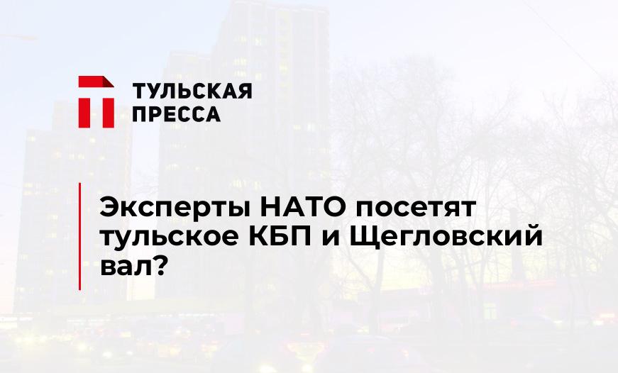 Эксперты НАТО посетят тульское КБП и Щегловский вал?