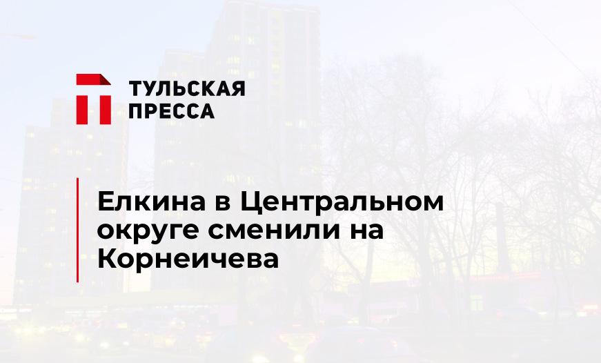 Елкина в Центральном округе сменили на Корнеичева