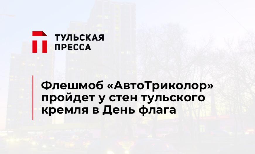Флешмоб «АвтоТриколор» пройдет у стен тульского кремля в День флага
