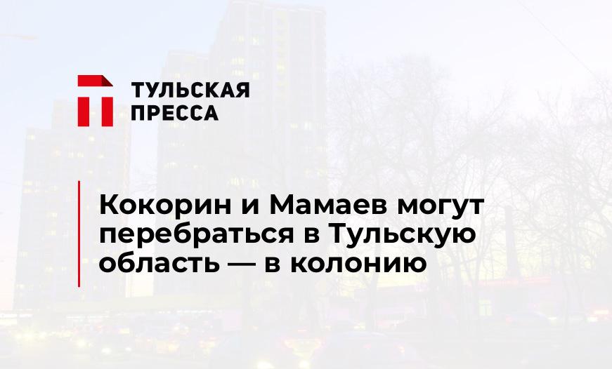 Кокорин и Мамаев могут перебраться в Тульскую область - в колонию