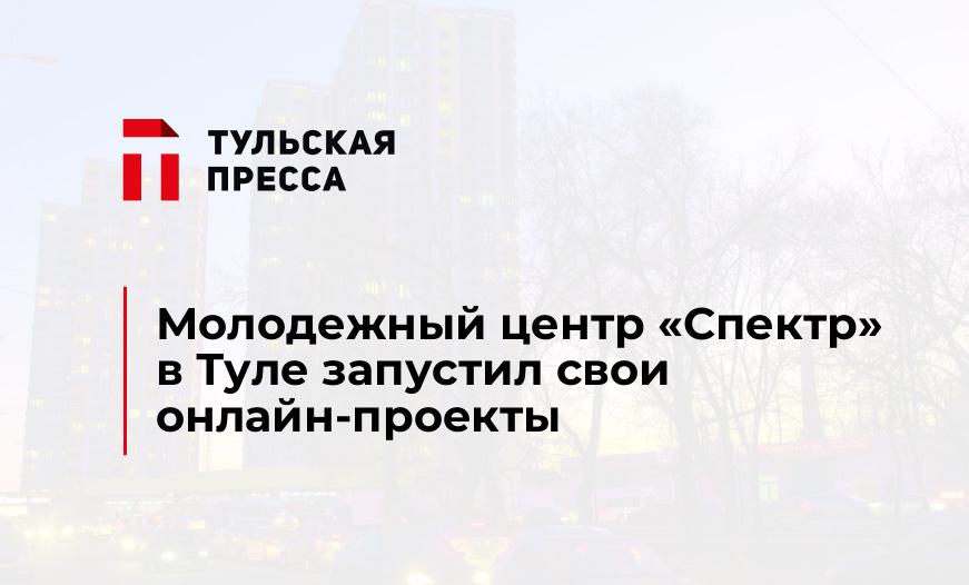 Молодежный центр "Спектр" в Туле запустил свои онлайн-проекты