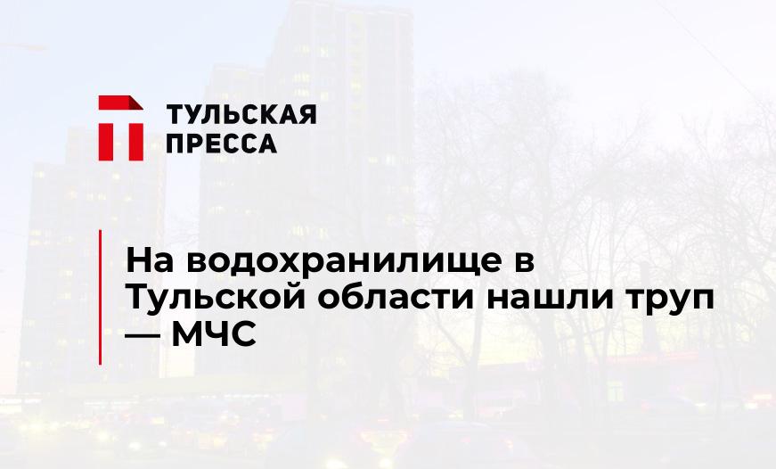 На водохранилище в Тульской области нашли труп — МЧС