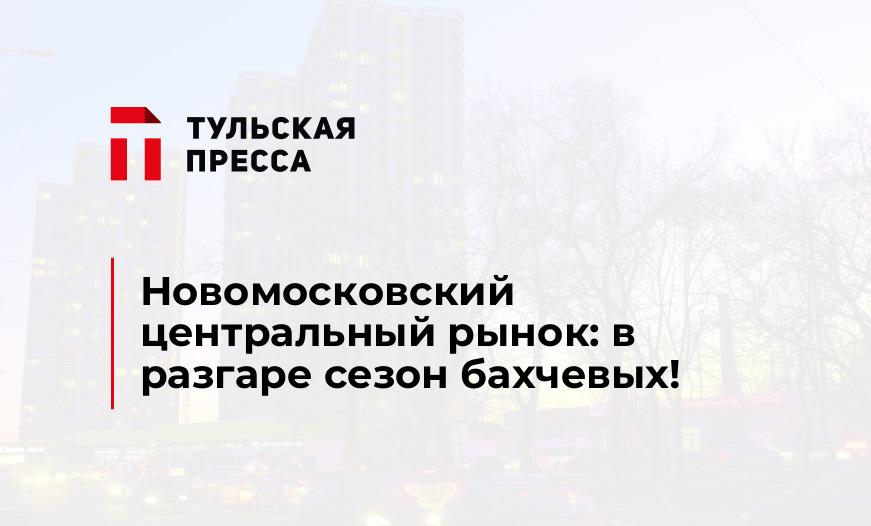 Новомосковский центральный рынок: в разгаре сезон бахчевых!
