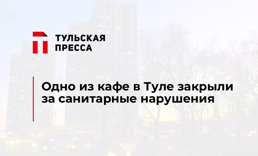 Одно из кафе в Туле закрыли за санитарные нарушения