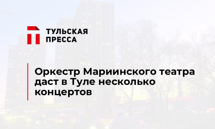 Оркестр Мариинского театра даст в Туле несколько концертов
