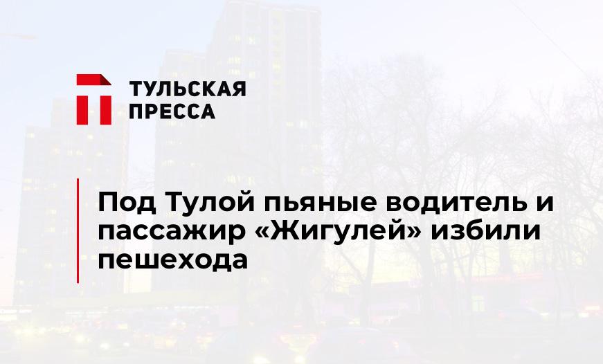 Под Тулой пьяные водитель и пассажир "Жигулей" избили пешехода