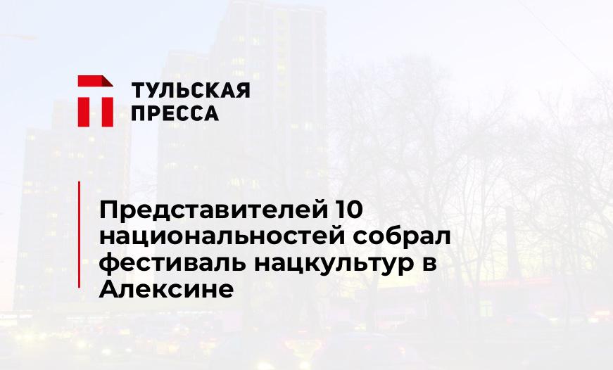 Представителей 10 национальностей собрал фестиваль нацкультур в Алексине