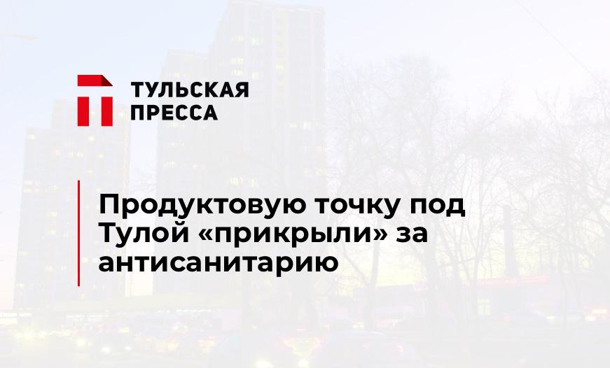 Продуктовую точку под Тулой "прикрыли" за антисанитарию
