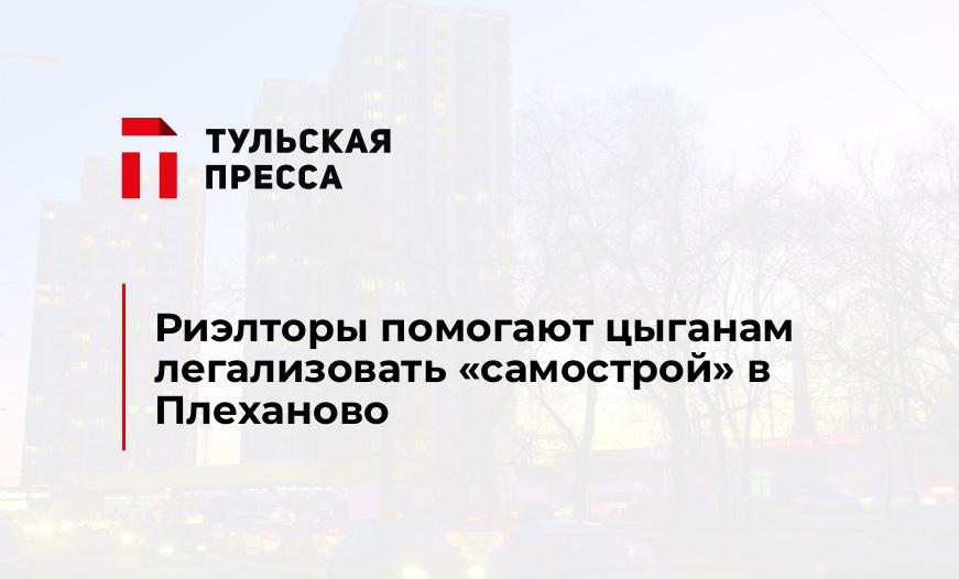 Риэлторы помогают цыганам легализовать "самострой" в Плеханово