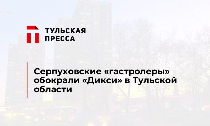 Серпуховские "гастролеры" обокрали "Дикси" в Тульской области