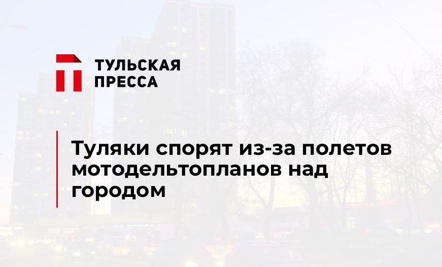 Туляки спорят из-за полетов мотодельтопланов над городом
