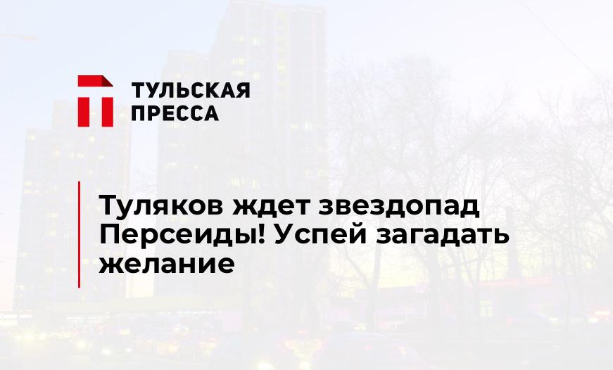 Туляков ждет звездопад Персеиды! Успей загадать желание