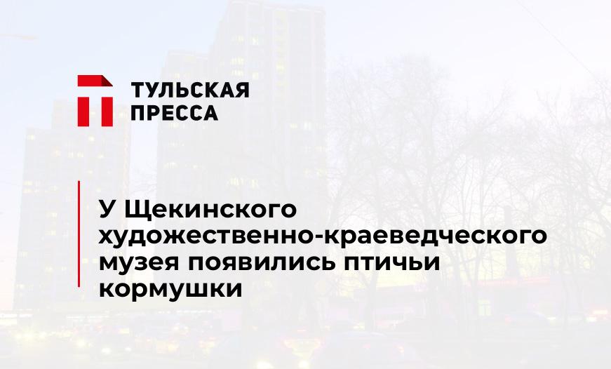 У Щекинского художественно-краеведческого музея появились птичьи кормушки