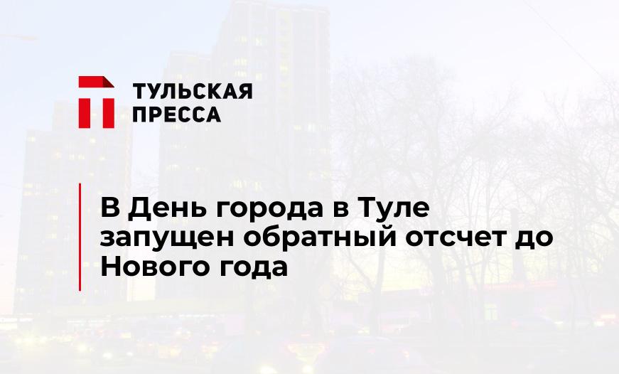 В День города в Туле запущен обратный отсчет до Нового года