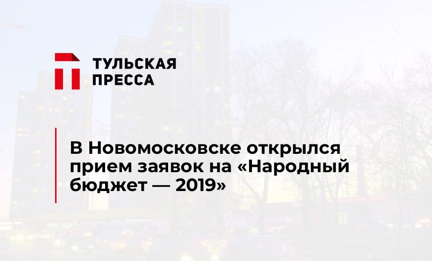 В Новомосковске открылся прием заявок на "Народный бюджет - 2019"