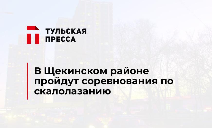 В Щекинском районе пройдут соревнования по скалолазанию