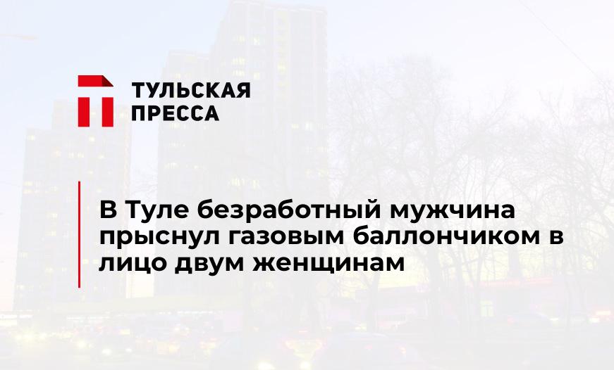 В Туле безработный мужчина прыснул газовым баллончиком в лицо двум женщинам