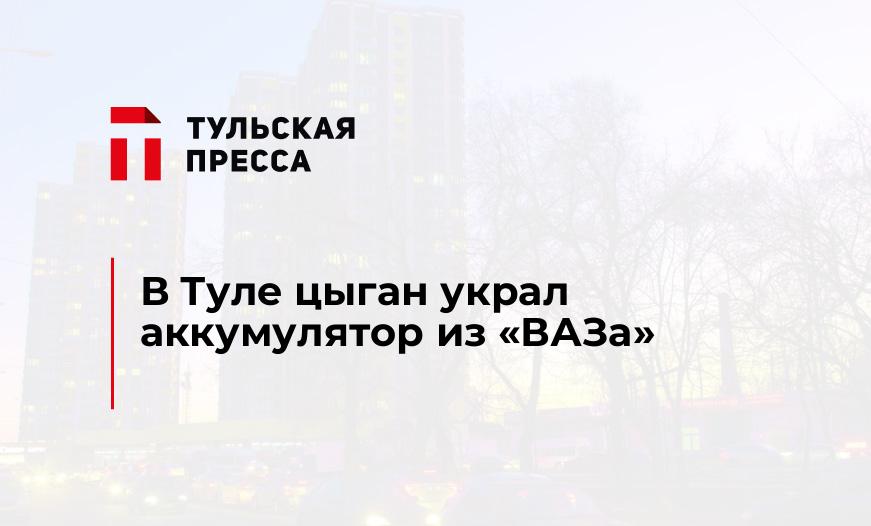 В Туле цыган украл аккумулятор из "ВАЗа"
