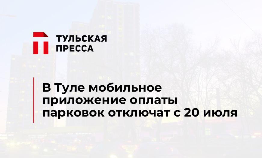 В Туле мобильное приложение оплаты парковок отключат с 20 июля