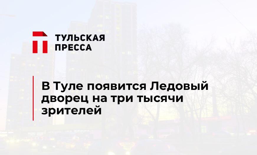 В Туле появится Ледовый дворец на три тысячи зрителей