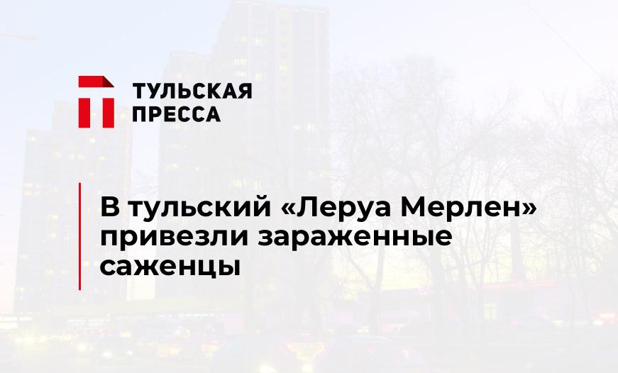 В тульский «Леруа Мерлен» привезли зараженные саженцы