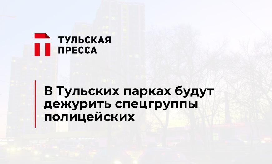 В Тульских парках будут дежурить спецгруппы полицейских