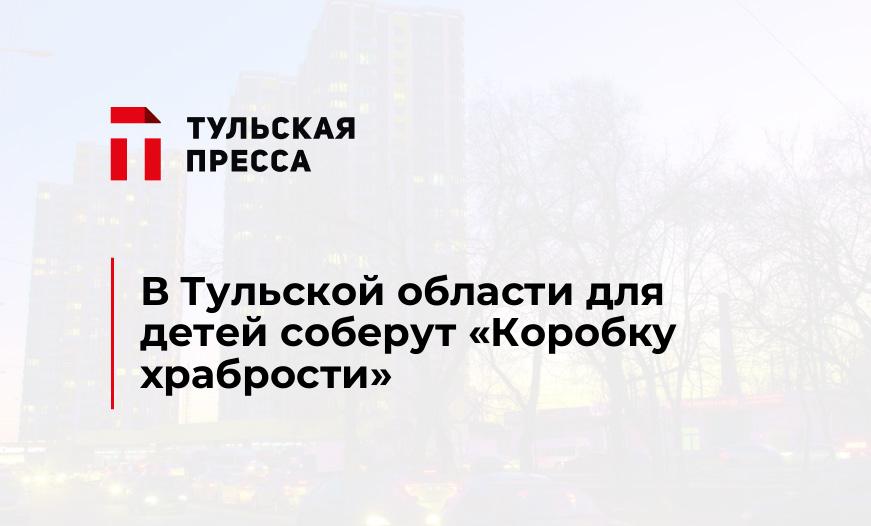 В Тульской области для детей соберут "Коробку храбрости"