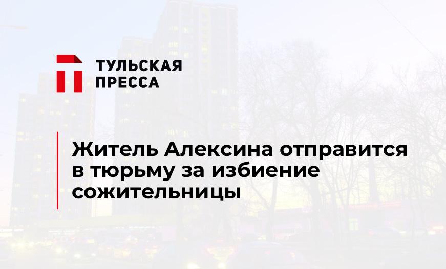 Житель Алексина отправится в тюрьму за избиение сожительницы