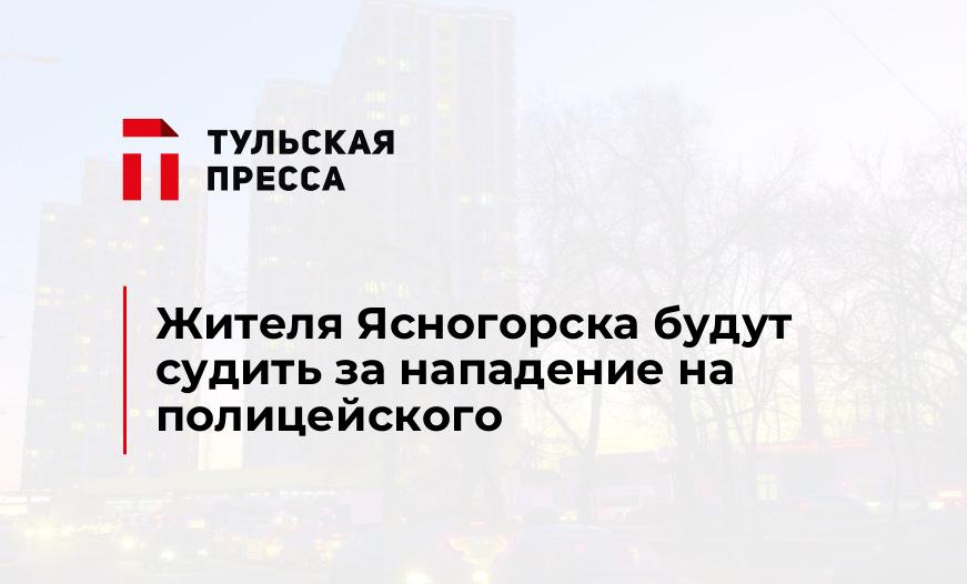 Жителя Ясногорска будут судить за нападение на полицейского