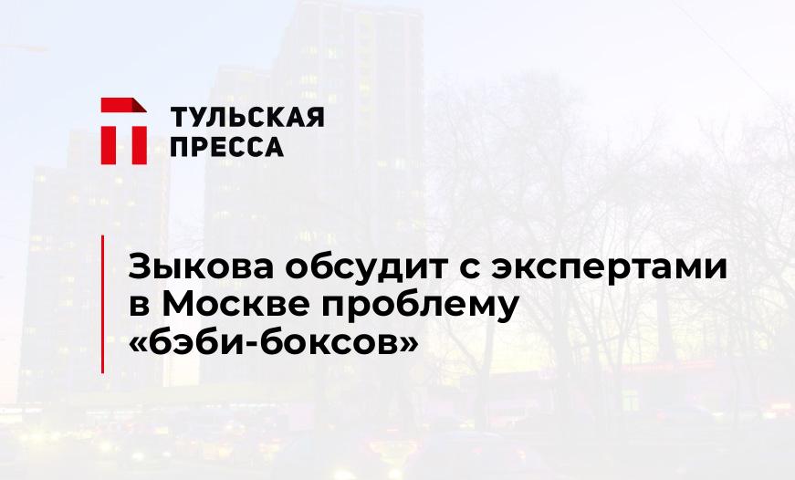 Зыкова обсудит с экспертами в Москве проблему "бэби-боксов"