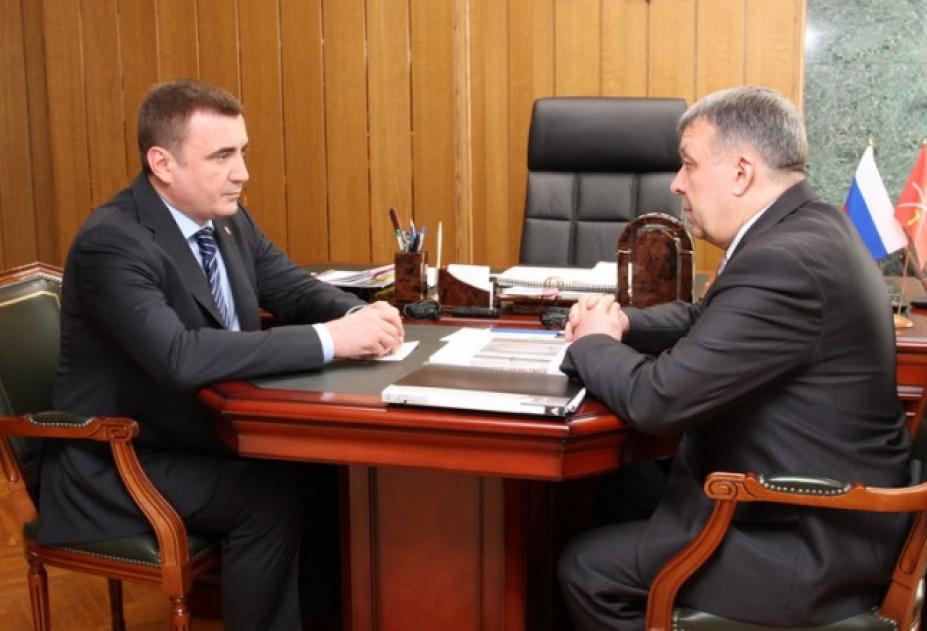 Рябцов пригласил Дюмина на конференцию судей Тульской области