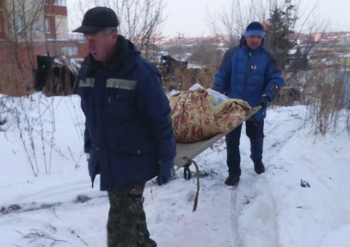 Труп погибшего камаза