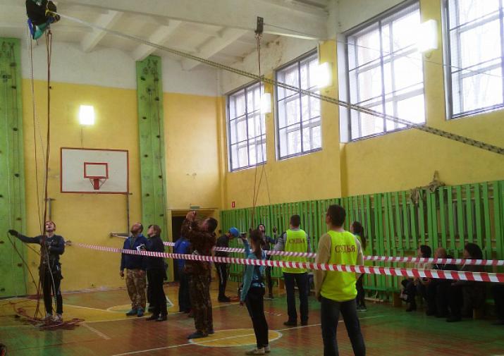 В Щекино прошли соревнования по спорттуризму