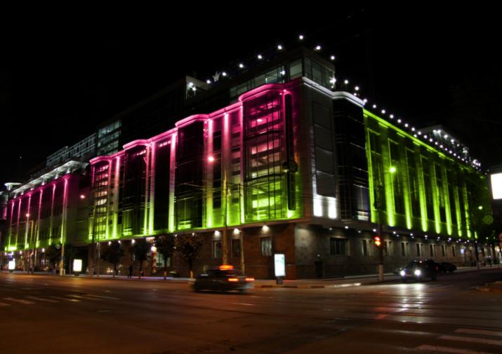 В Туле здания подсветят в единой цветовой гамме