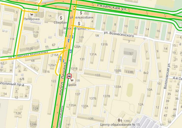 Карта тулы район зеленстрой