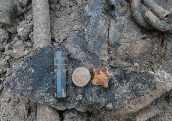 Медальон без вести пропавшего в войну туляка нашли на брянщине