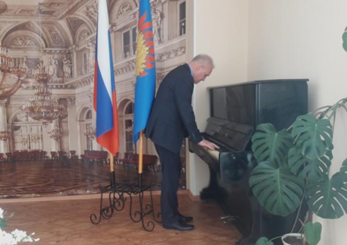 Благодаря партпроекту «Культура малой родины» в белёвском музее звучит пианино