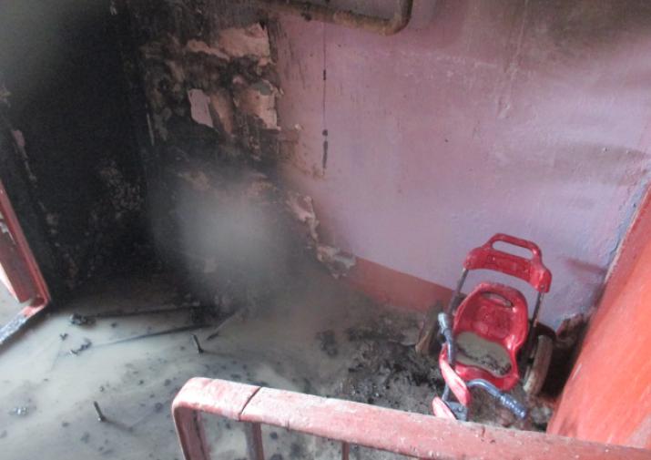 В Узловой произошел пожар в подъезде жилого дома | ИА “Тульская Пресса”