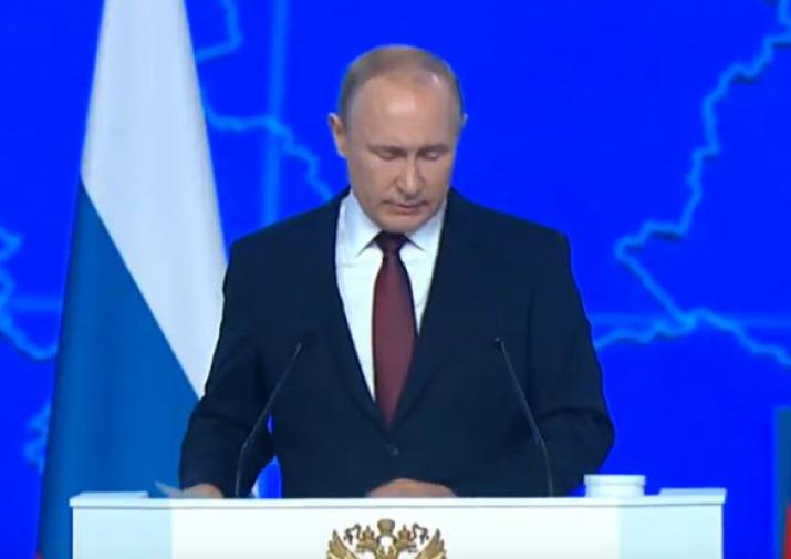 Послание Президента. Путин рассказал о внешней политике России и американских ракетах