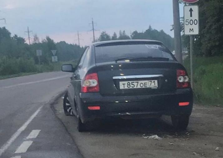 Приора кидает из стороны в сторону