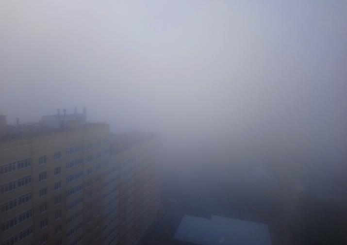 Ё-ёжи-и-и-ик! Туляки делятся фотографиями тумана в городе