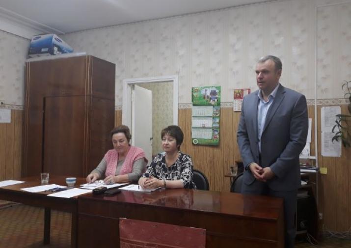 Первое заселание. Дмитрий Коженкин поздравил коллег в Щекинском районе
