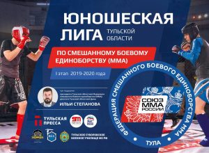 Спортсмены из Подмосковья, Рязани и Калуги и других городов приедут в Тулу на первый этап Юношеской лиги ММА