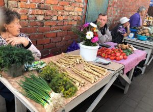 Новомосковский рынок помогает владельцам личных подсобных хозяйств