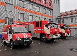 Тульским спасателям вручили новую пожарную технику